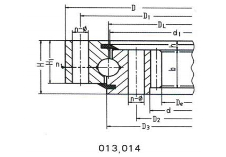 Internal-gear Type Slewing Bearings