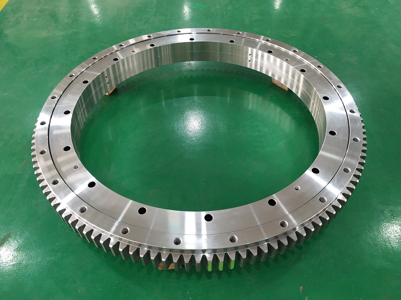 Slewing bearing rings teeth RKS.061.25.1204 size 1338x1119x68mm