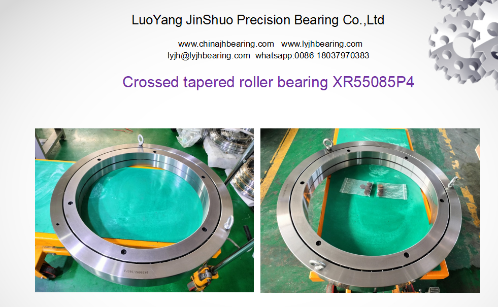 Crossed tapered roller bearing XR55085P4 for vertical turning grinding machines