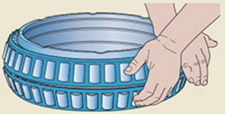 Figure 4 Roller cage assembly stuck on the rib.png